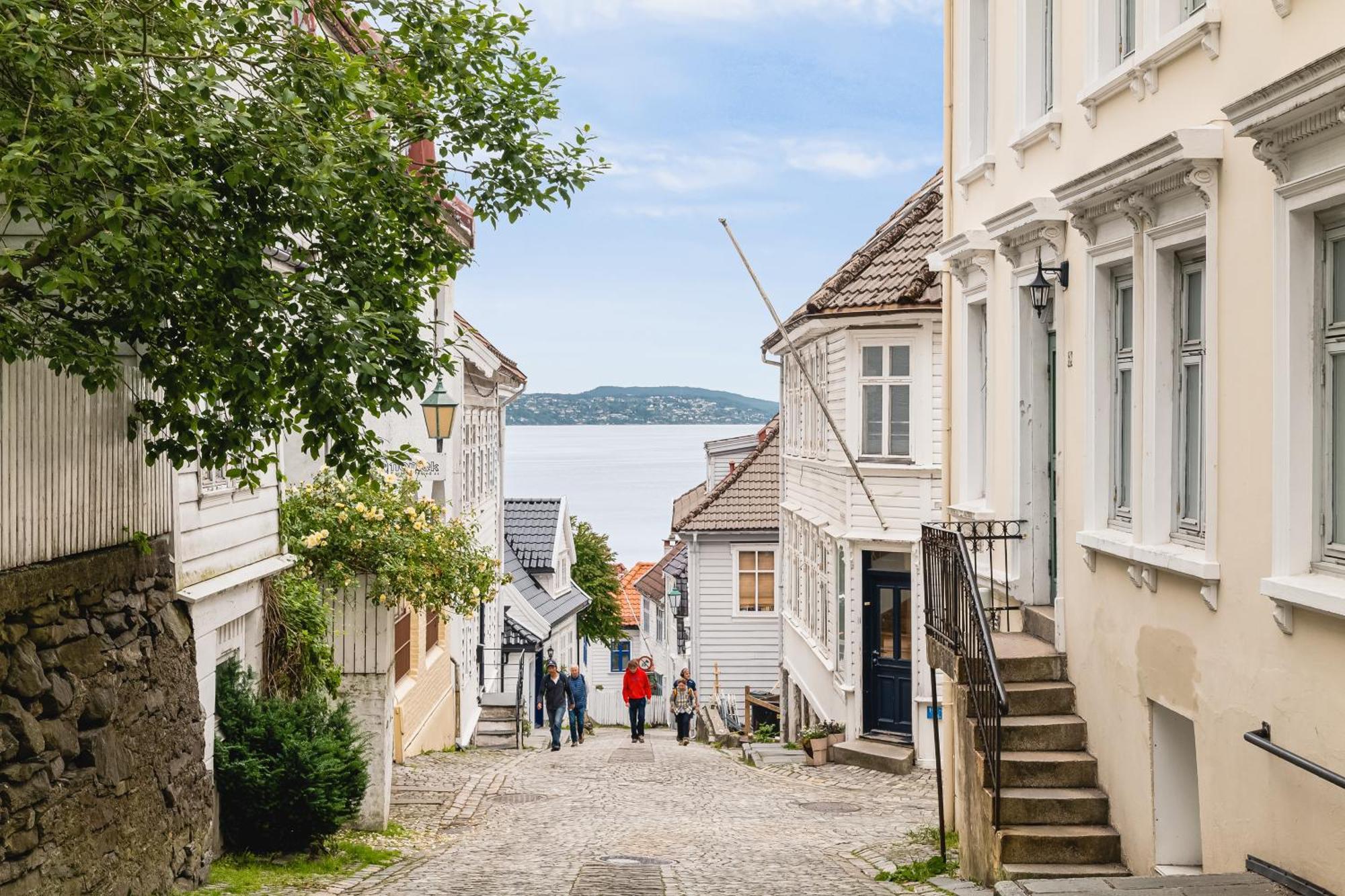 Apartamento Bryggen // Floyen Living Bergen Exterior foto